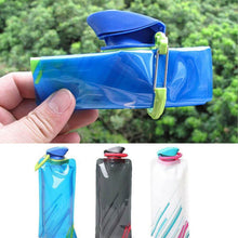Load image into Gallery viewer, FOLDABLE PORTABLE 700ML REUSABLE WATER BOTTLE